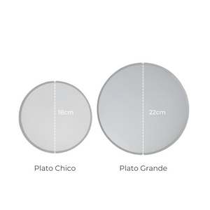 PLATOS CHICOS PLATA