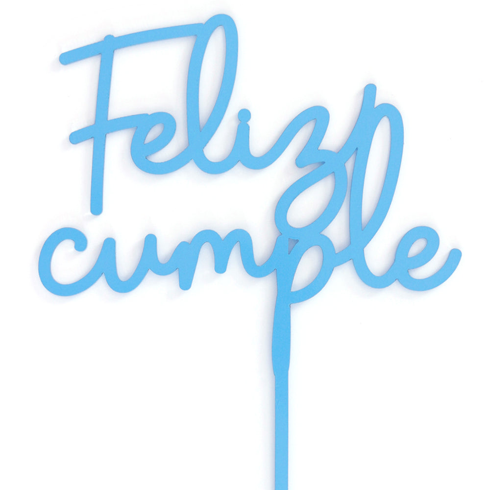 Caketopper Feliz cumple